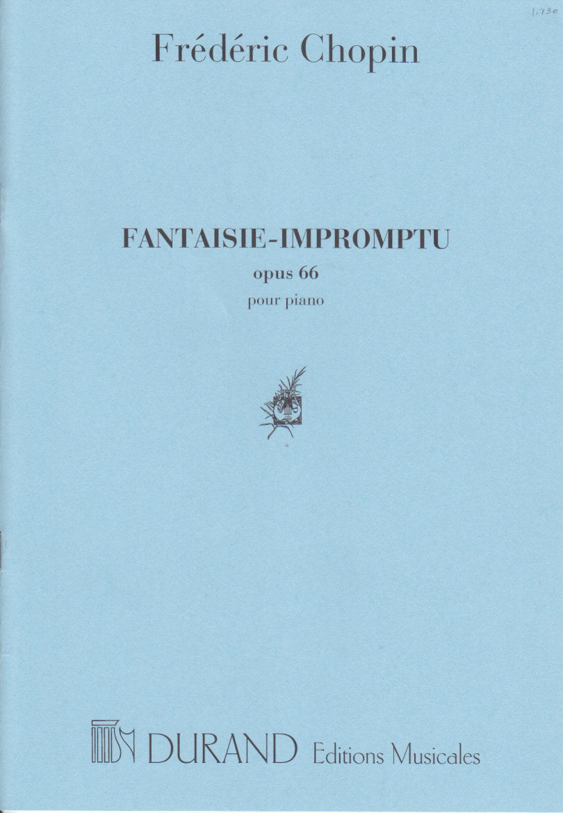 Chopin, Fantaisie-Impromptu (Debussy) (Durand)