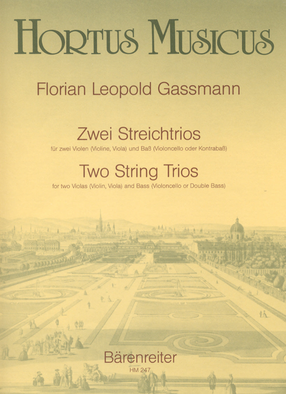 Gassmann, 2 Streichtrios (Es/B)[2Va,Bc] (Barenreiter)