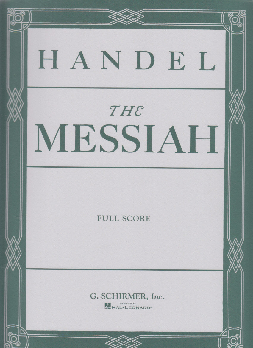Handel, Messiah (Full Score) (G.Schirmer)