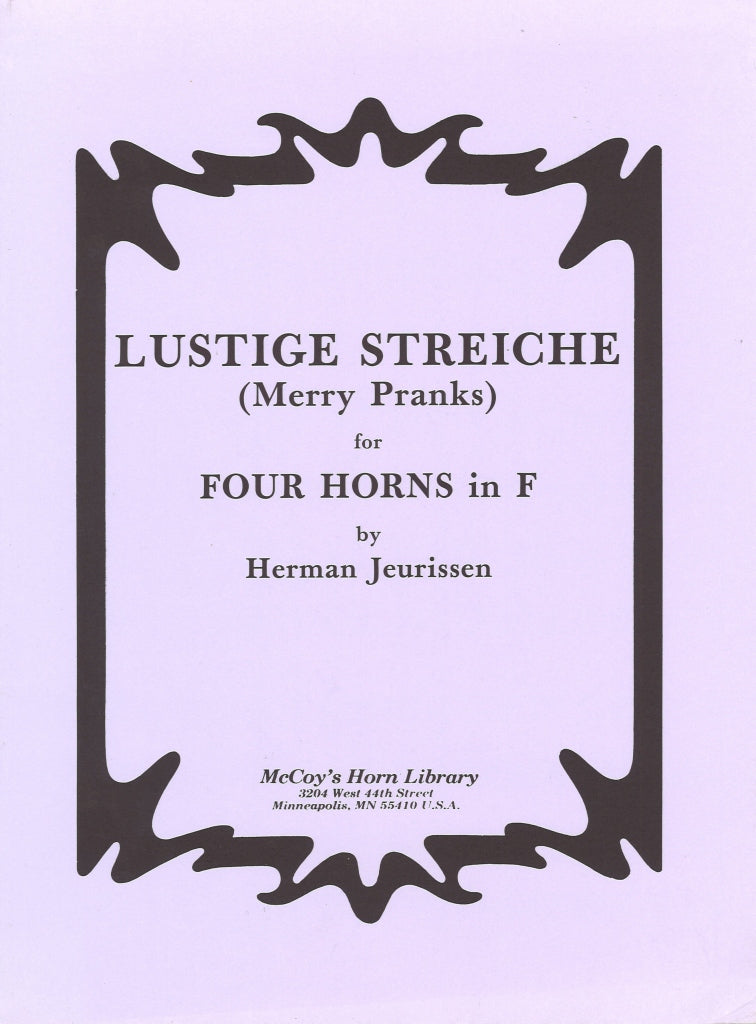 Jeurssen, Merry Pranks (4Hn) (McCoy's Horn Library)