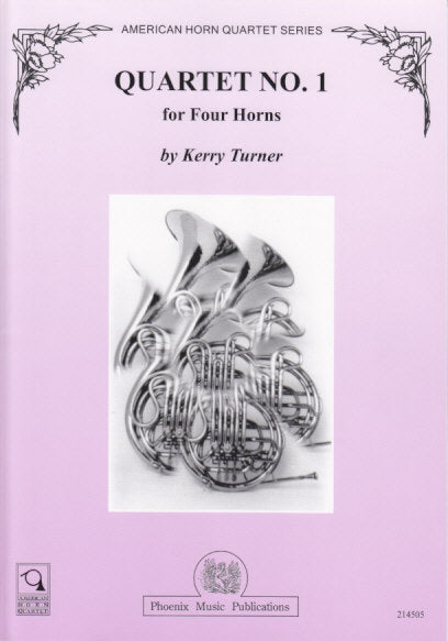 Turner, Quartet No. 1 (Phoenix Music Publications)