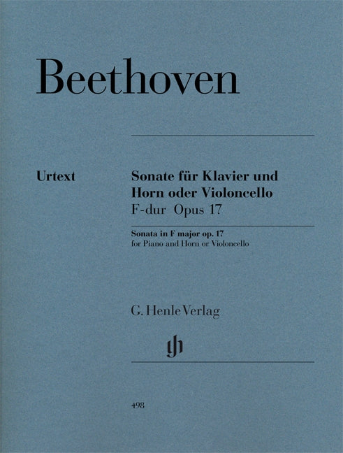Beethoven, Sonata in F op. 17 (Hn/Vc,Pf) (Henle)