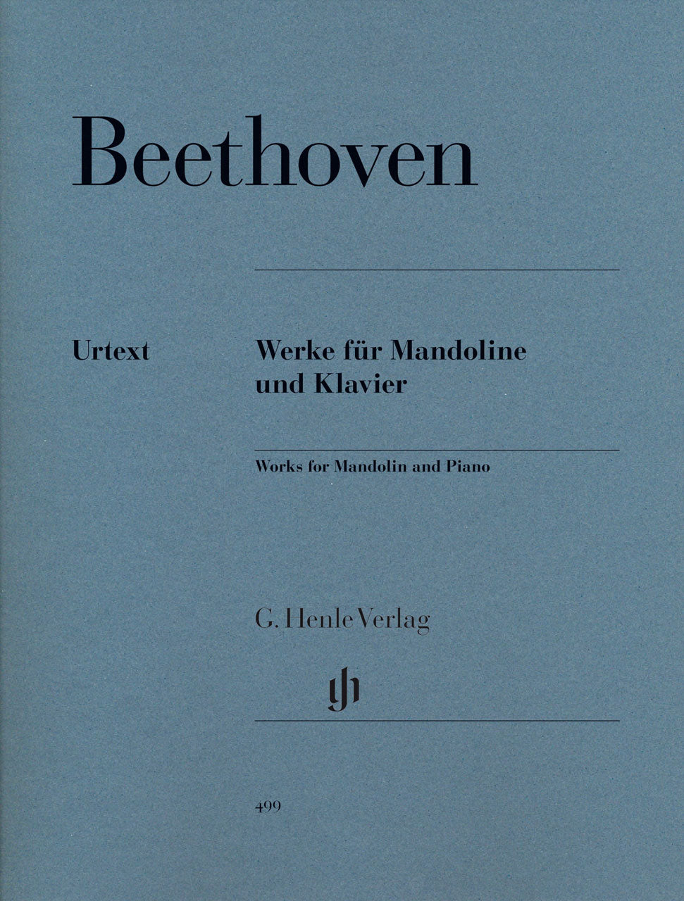 Beethoven, Werke fur Mandoline und Klav. (Henle)
