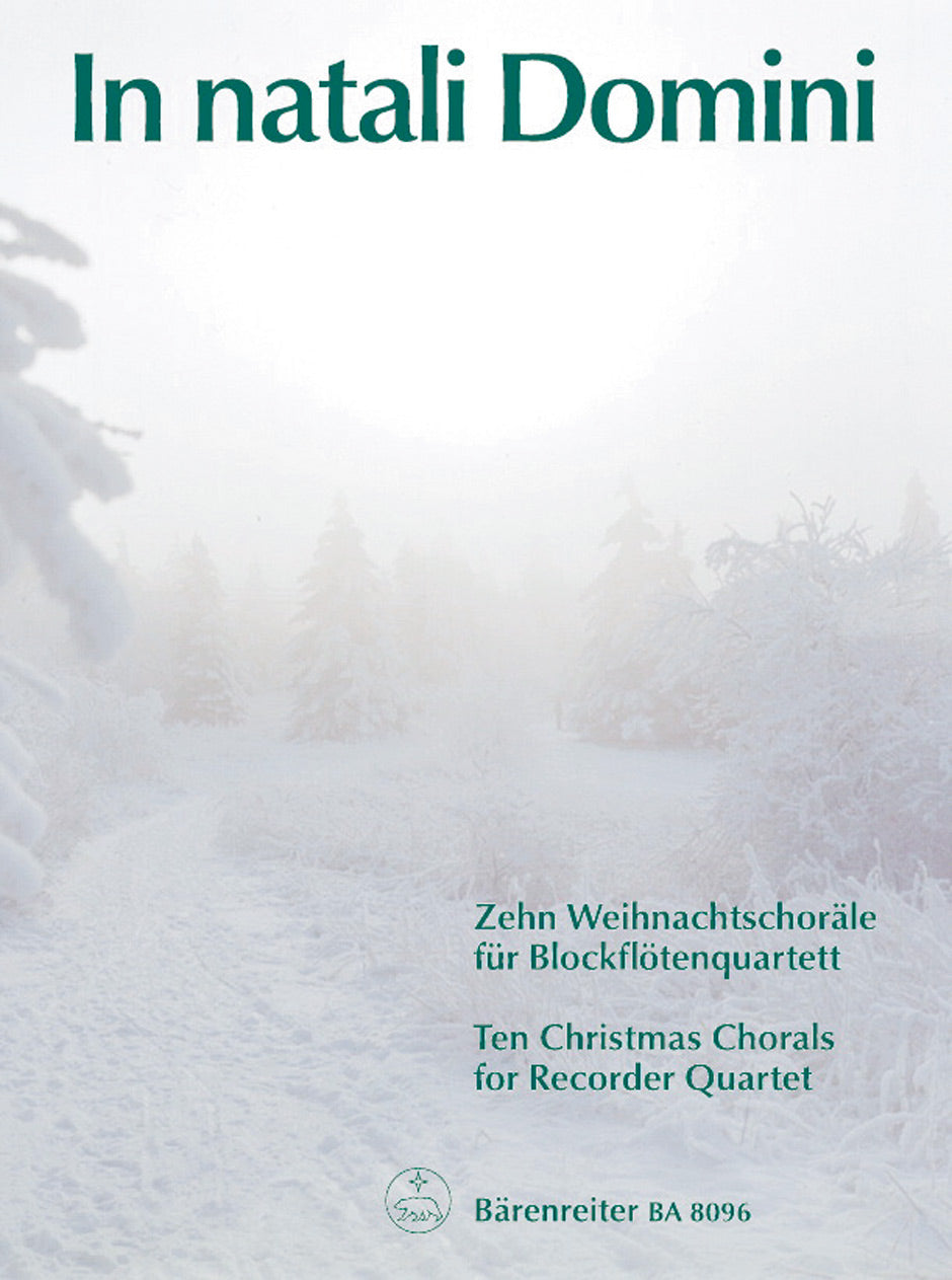 In natali Domini: 10 Weihnachtschorale (Barenreiter)