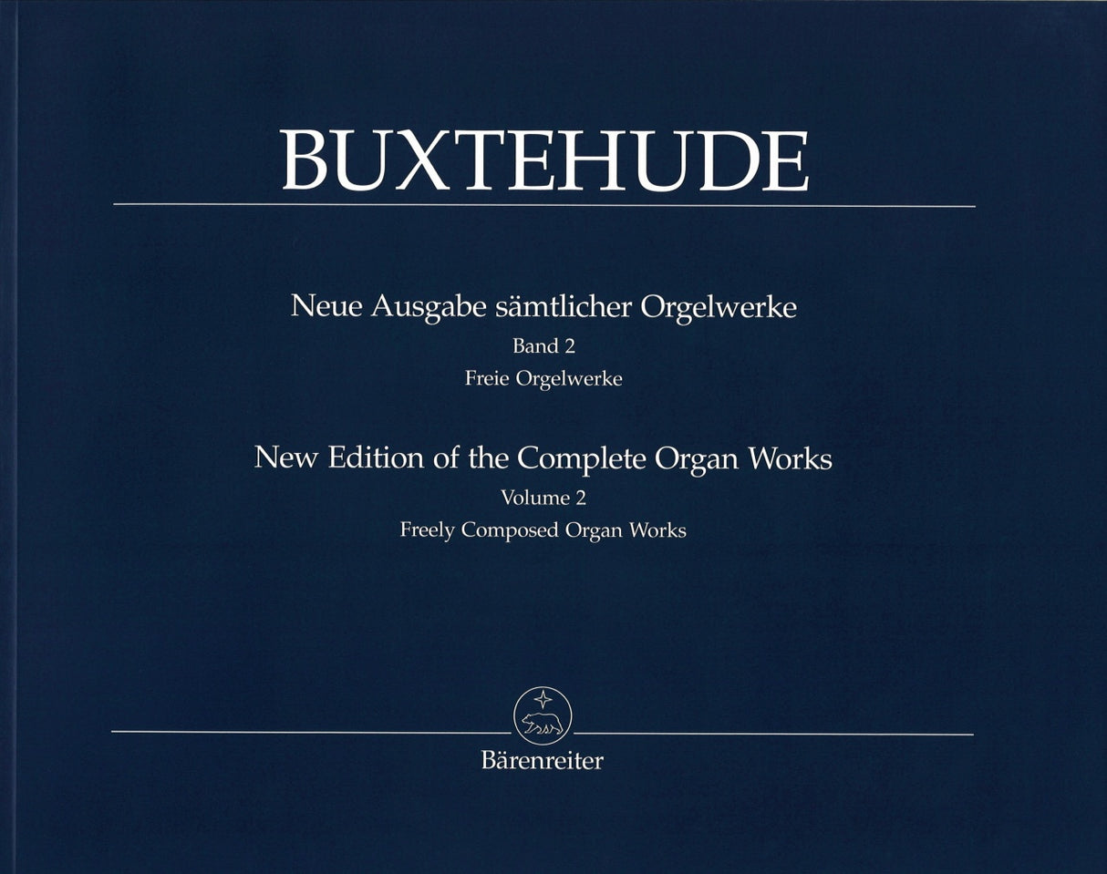 Buxtehude, Samtlicher Orgelwerke 2 (Barenreiter)