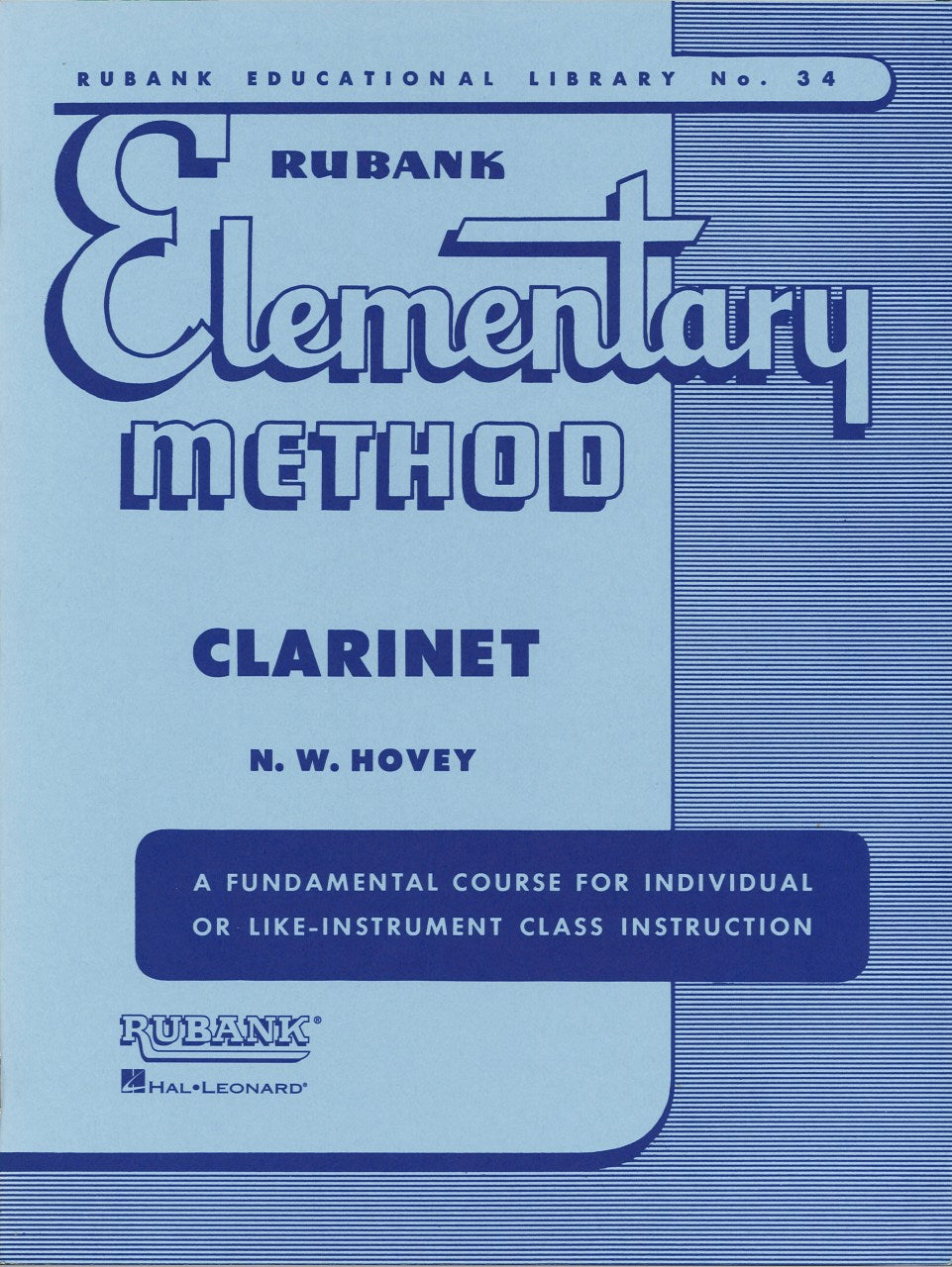 Hovey, Elementary Method (Rubank)
