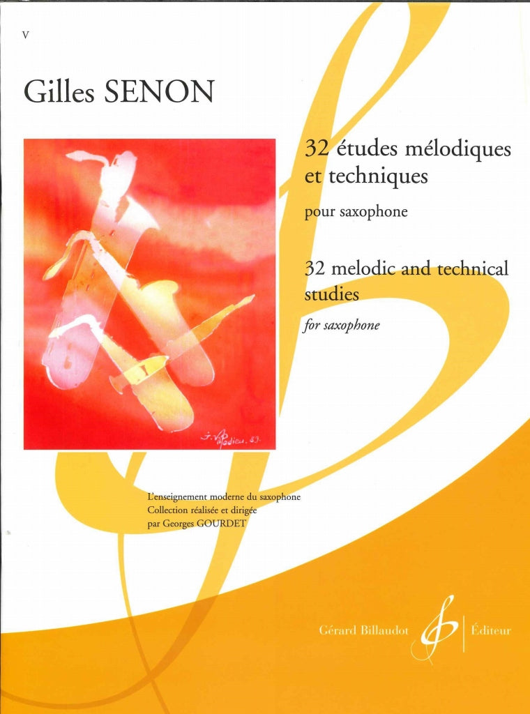 Senon, 32 Etudes melodiques & techniques (Billaudot)