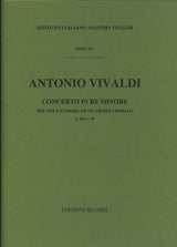 Vivaldi, Concerto in d, F 12/38, RV 540 (Ricordi)