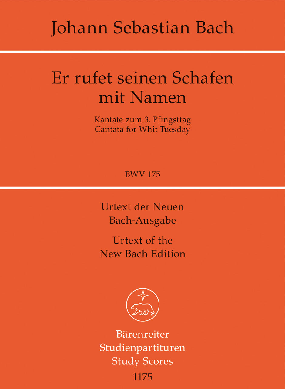 Bach, Cantata No.175 (Barenreiter)