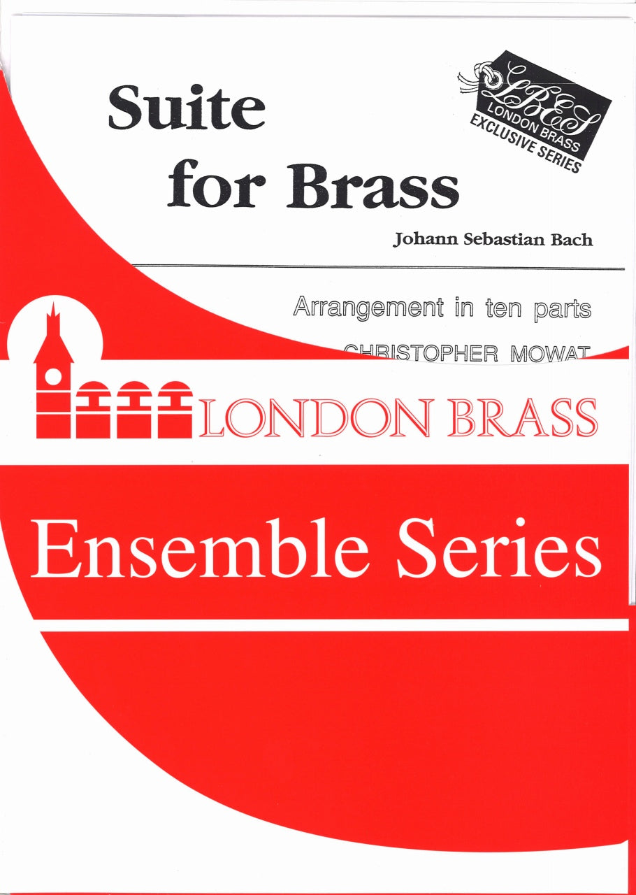 Bach, Suite for Brass (10-part) (Brass Wind Publications)