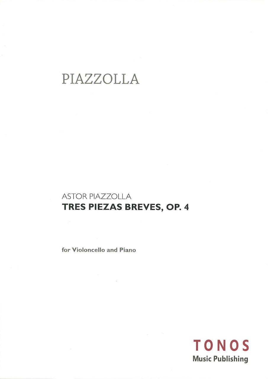 Piazzolla, 3 Piezas Breves op. 4 (Tonos)