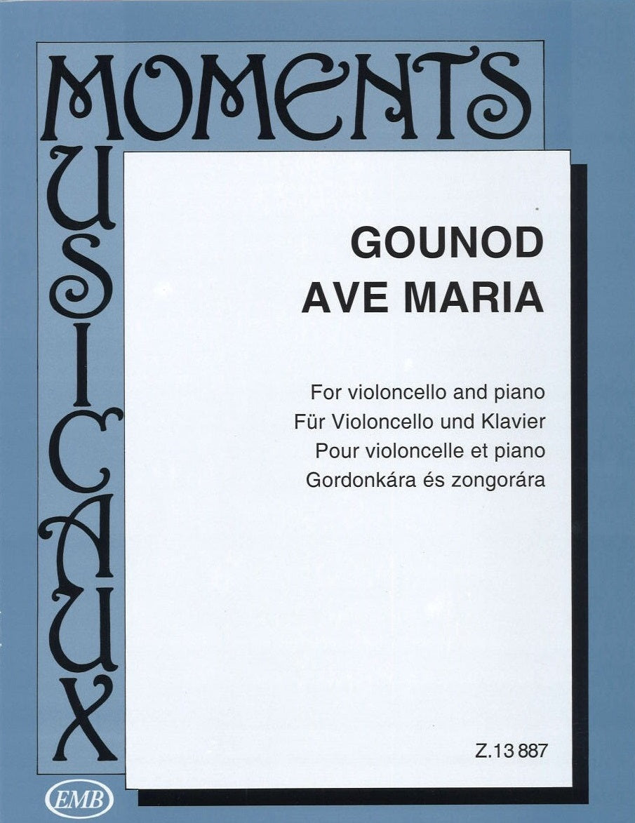 Bach/Gounod, Ave Maria (Pejtsik) (Editio Musica Budapest)