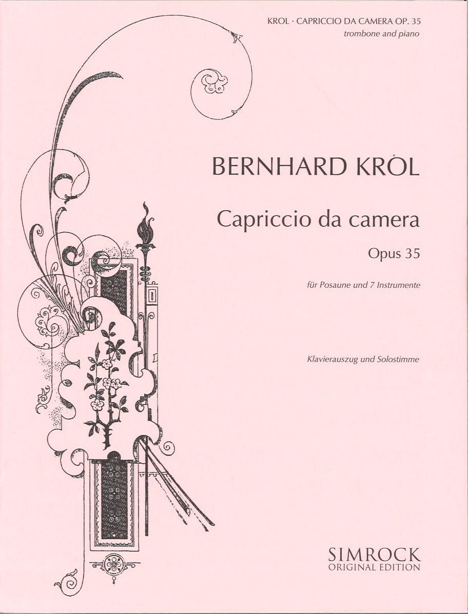 Krol, Capriccio da camera op. 35 (Simrock)