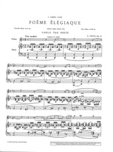 Ysaye, Poeme elegiaque op. 12 (Schott Freres)