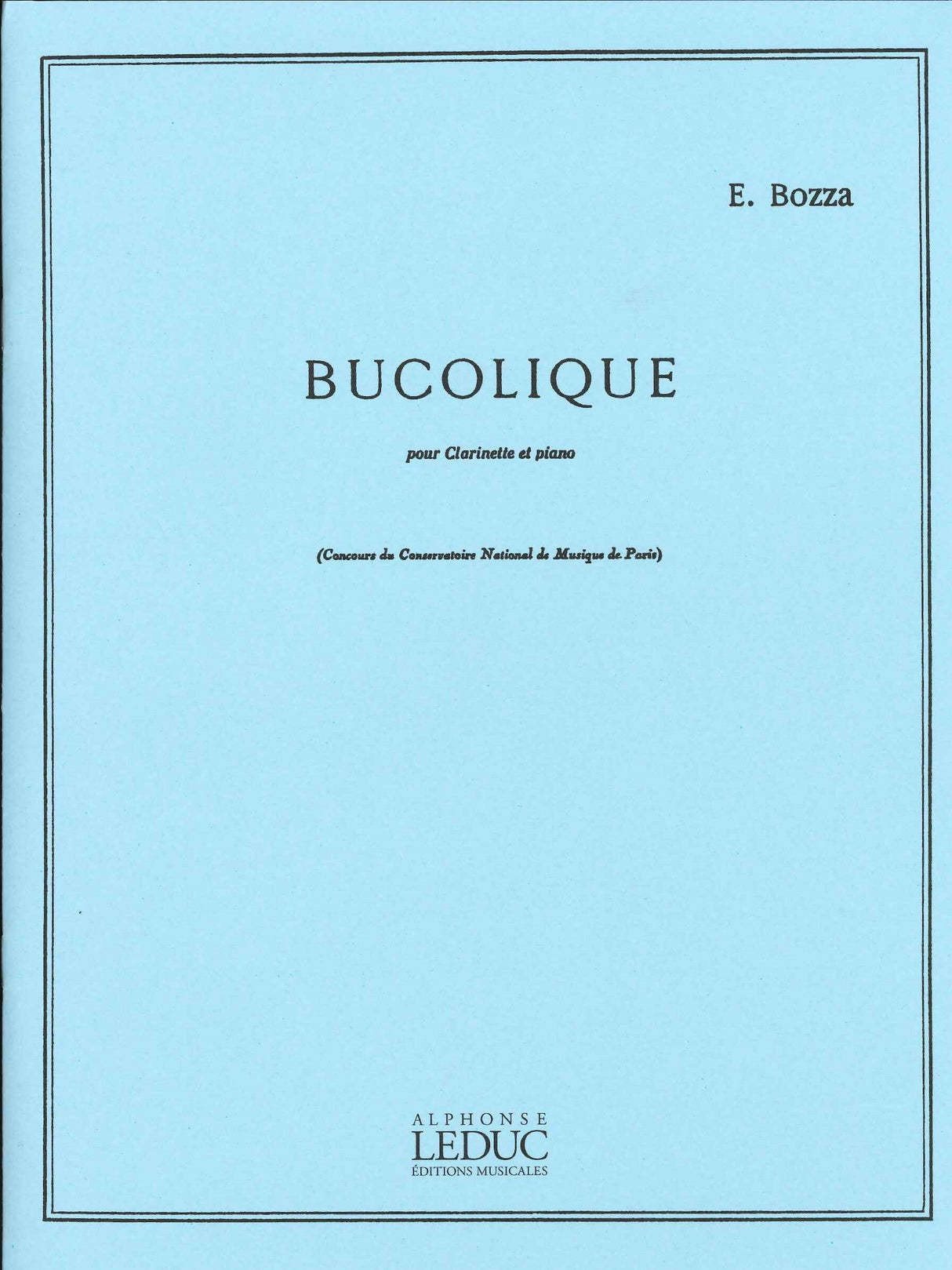 Bozza, Bucolique (Leduc)