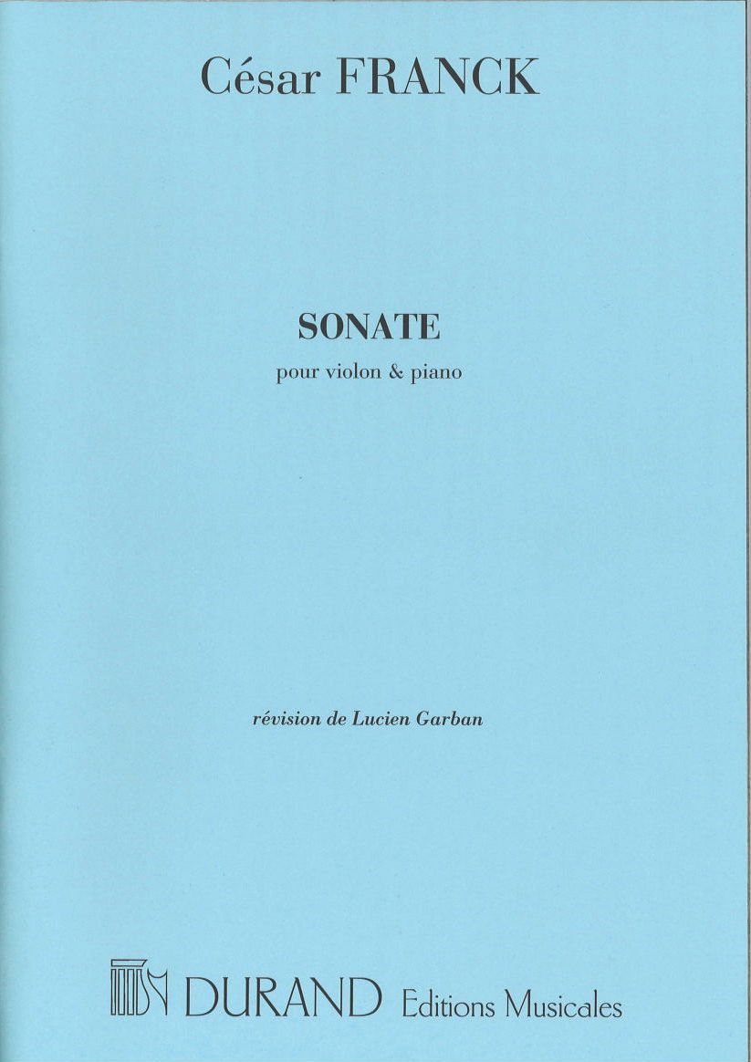 Franck, Sonate in A (Garban) (Durand)