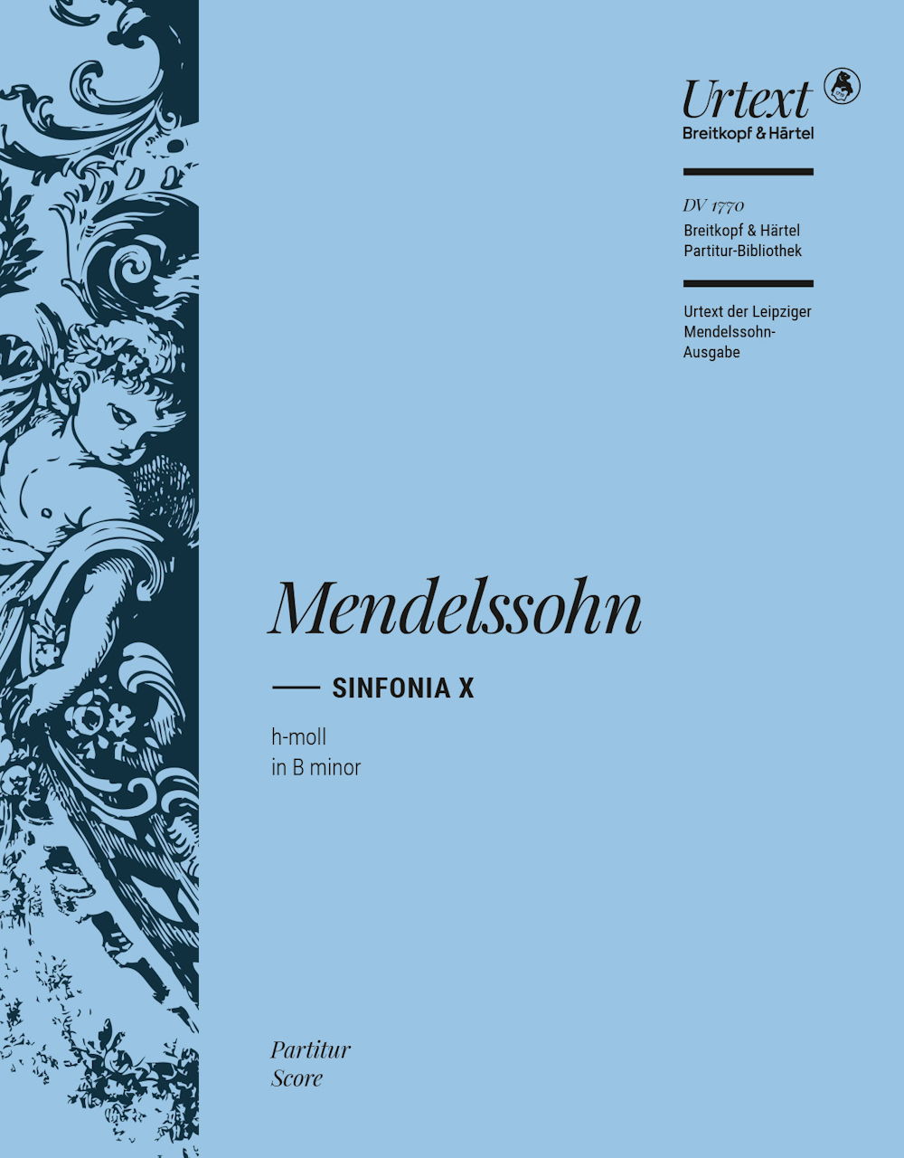 Mendelssohn, Sinfonia No.10 Full Score (Deutscher Verlag fur Musik)