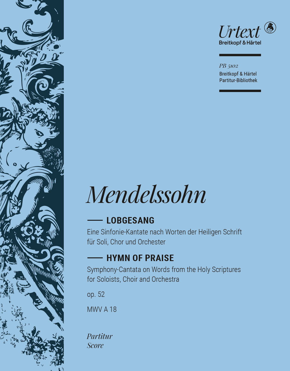 Mendelssohn, Sym 2 Lobgesang Full Score (Breitkopf)