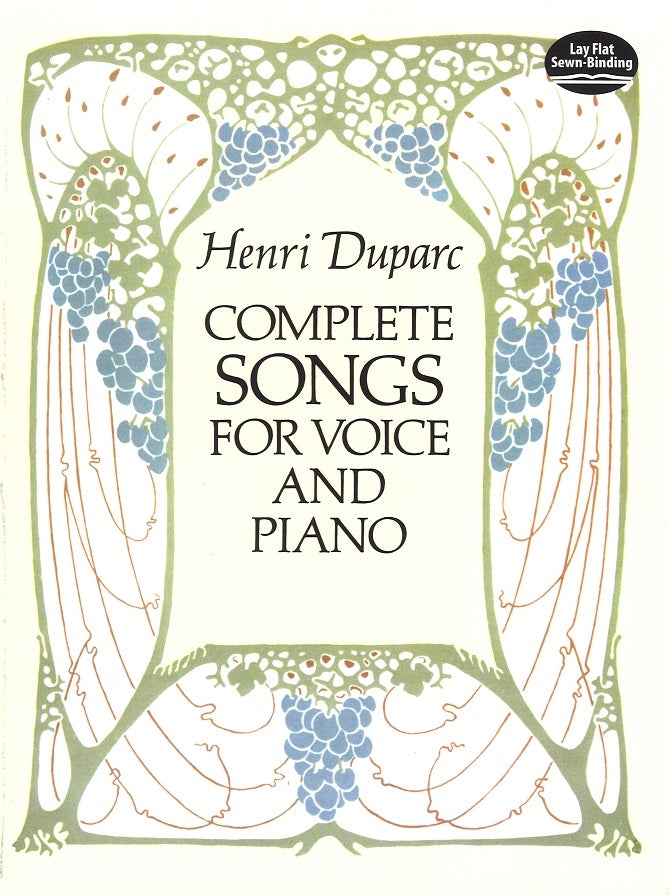 Duparc, Complete Songs: 17 Songs (Dover)