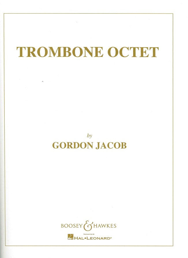 Jacob, Trombone Octet (Boosey)