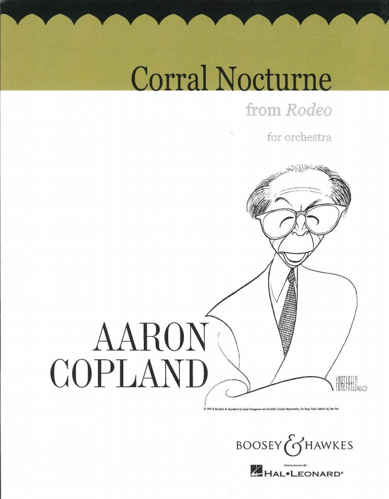 Copland, Rodeo, Corral Nocturne (Set) (Boosey)
