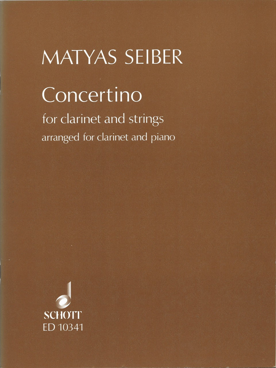 Seiber, Concertino (Schott)