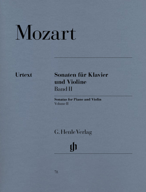 Mozart, Sonatas 2: KV 296, 376-380 (Henle)