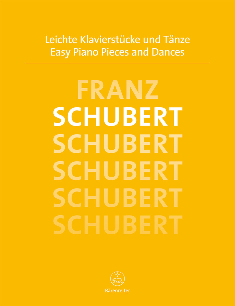 Schubert, Leichte Klavierstucke (Barenreiter)