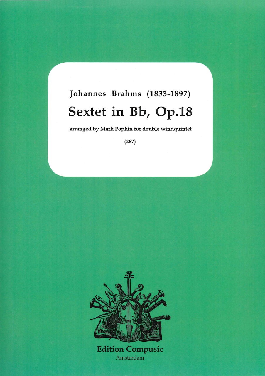 Brahms, Sextet op. 18 (10-part) (Compusic)