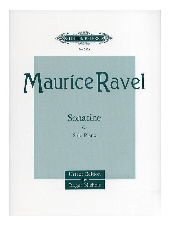 Ravel, Sonatine (Nichols) (Peters)