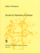 Denisov, Sonate (1993) (BbCl,Pf) (Deutscher Verlag fur Musik)