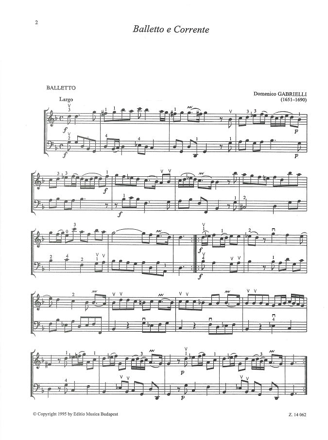 Duets for Vn & Vc for Beginners 2 (Editio Musica Budapest)