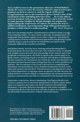 Interpreting Bach at the Keyboard (pap) (Clarendon Press)