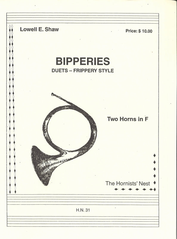 Shaw, Bipperies (2Hn) (Hornists' Nest)