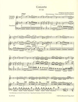 Mozart, Concerto KV 622 (Bb Cl,Pf) (Barenreiter)