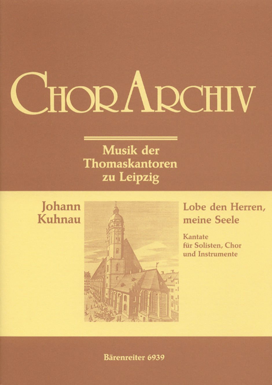 Kuhnau, Lobe den Herren, meine Seele (Barenreiter)