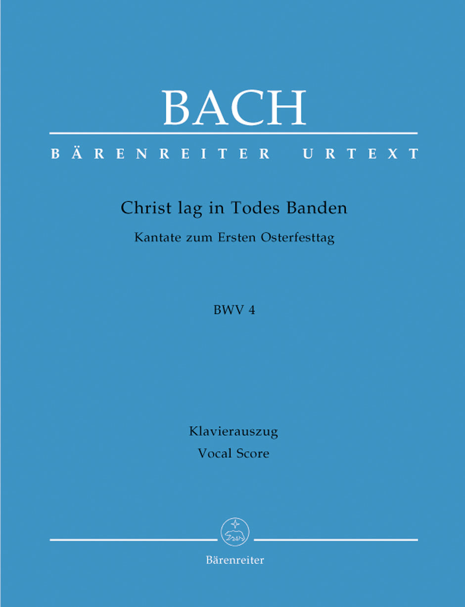 Bach, Kantate Nr.  4 [G/E] (Barenreiter)
