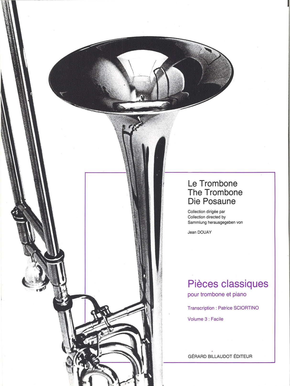 Sciortino, Pieces classiques 3 (Tbn,Pf) (Billaudot)