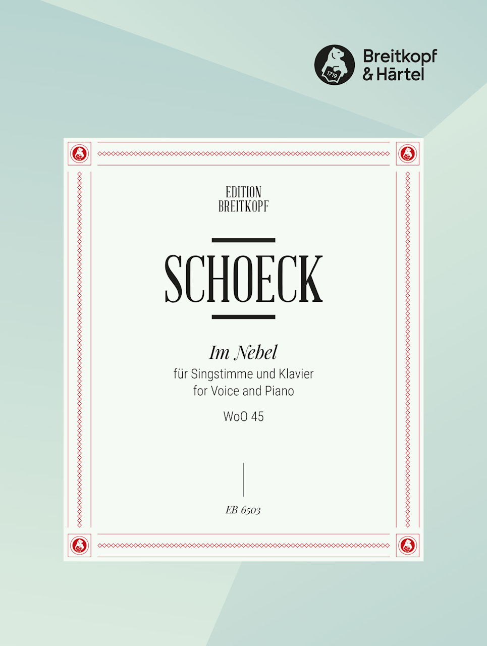 Schoeck, Im Nebel (m) (Breitkopf)