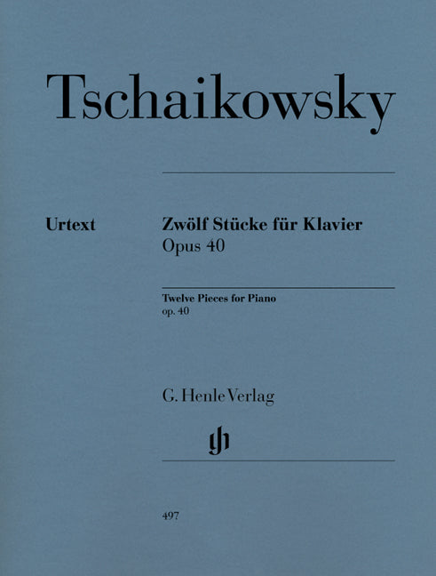 Tchaikovsky, 12 Stucke op. 40 (Henle)