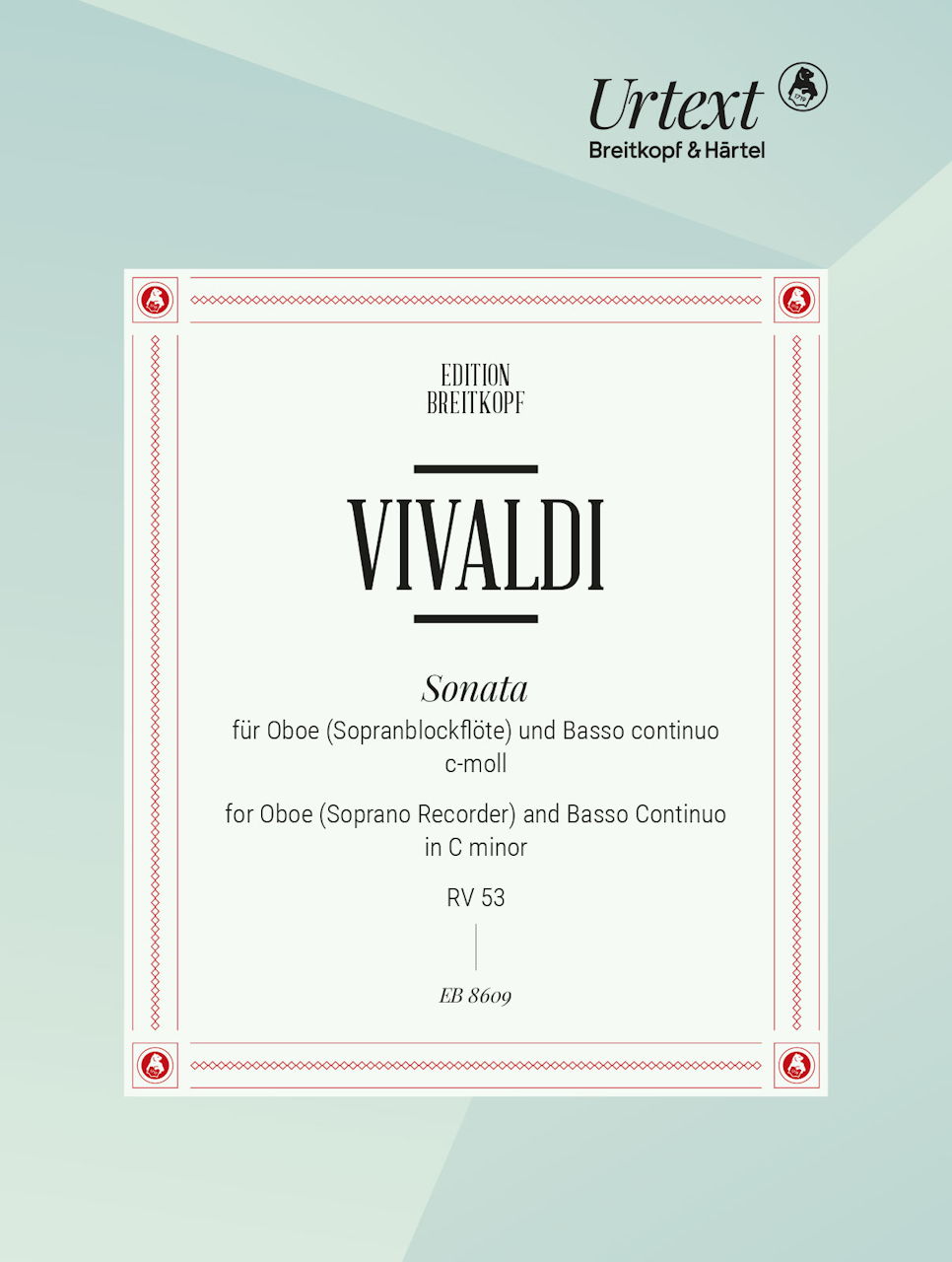 Vivaldi, Sonate in c RV 53 [Ob(Sbfl)/Bc] (Breitkopf)
