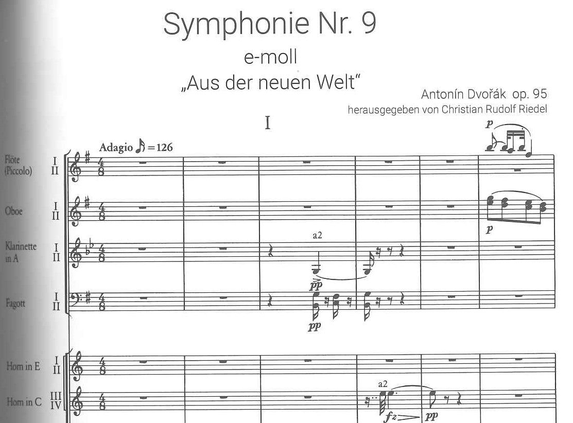 Dvorak, Symphony No. 9 in e, op.95 (Breitkopf)