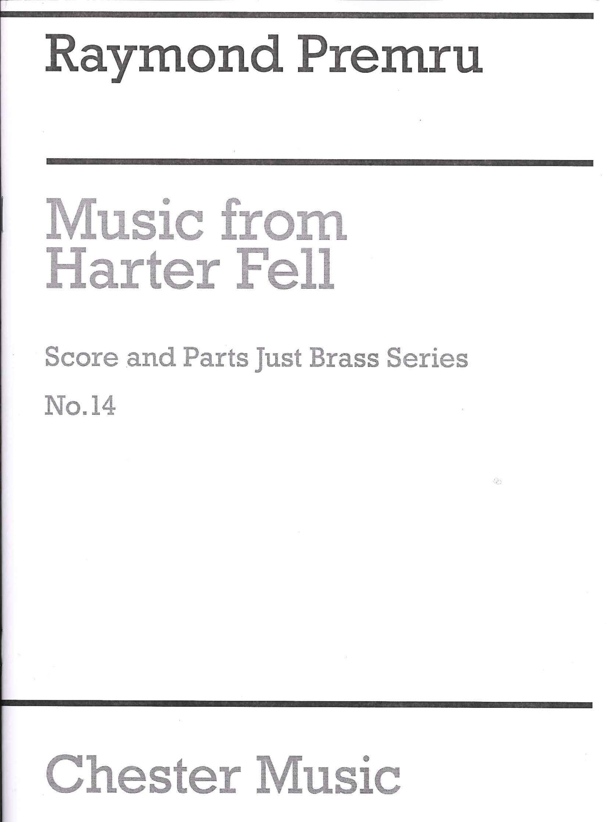 Premru, Music from Harter Fell (Sextet) (Chester)