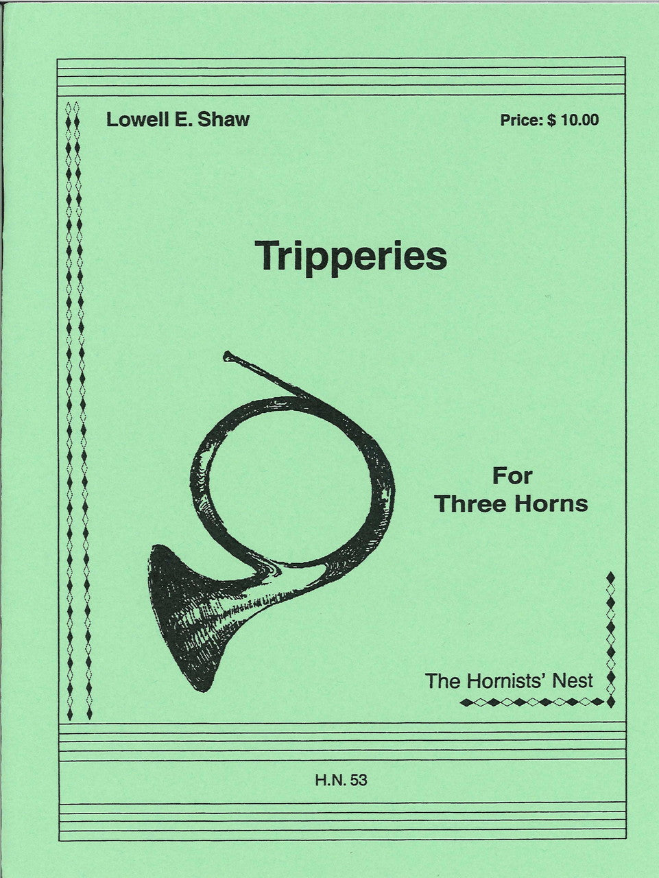 Shaw, Tripperies (3Hn) (Hornists' Nest)
