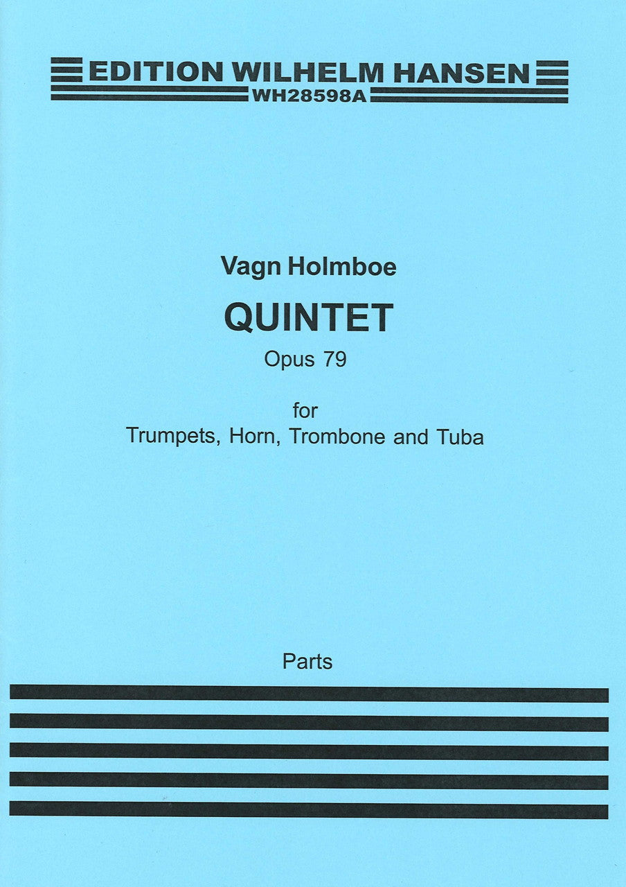 Holmboe, Brass Quintet No. 1, op. 79 (W.Hansen)