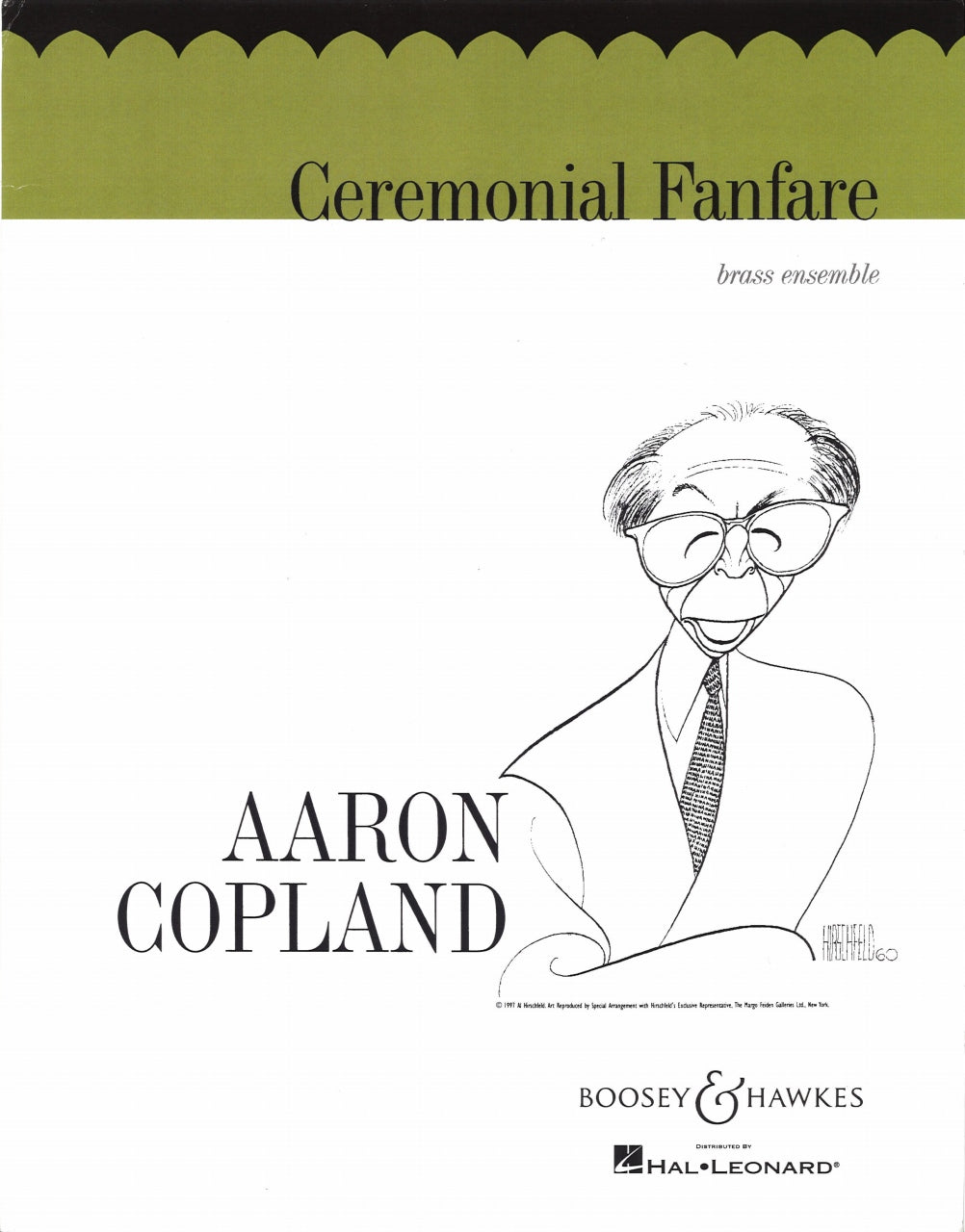 Copland, Ceremonial Fanfare (11-part) (Boosey)