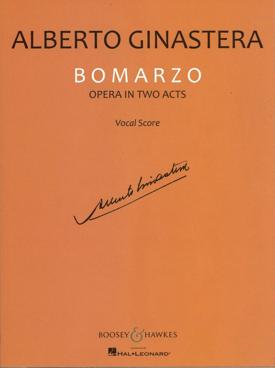 Ginastera, Bomarzo [Sp/E] (Boosey)