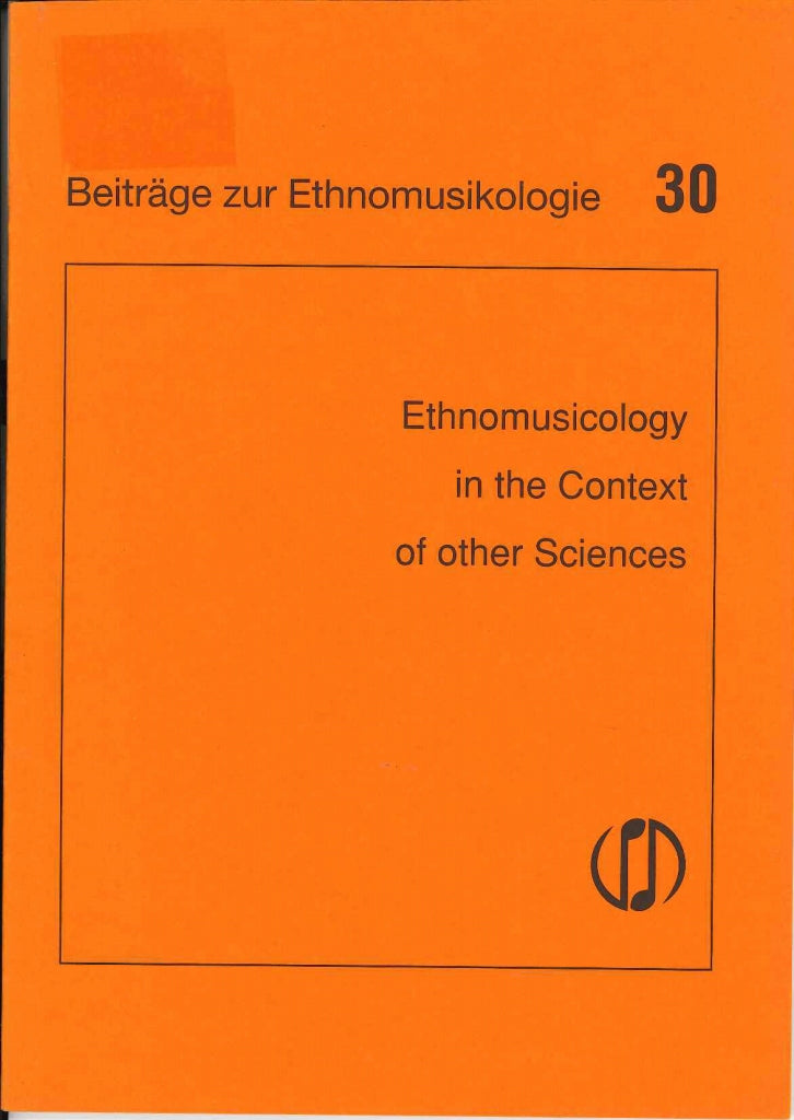 Ethnomusico. in Context of other Science (K.D.Wagner)
