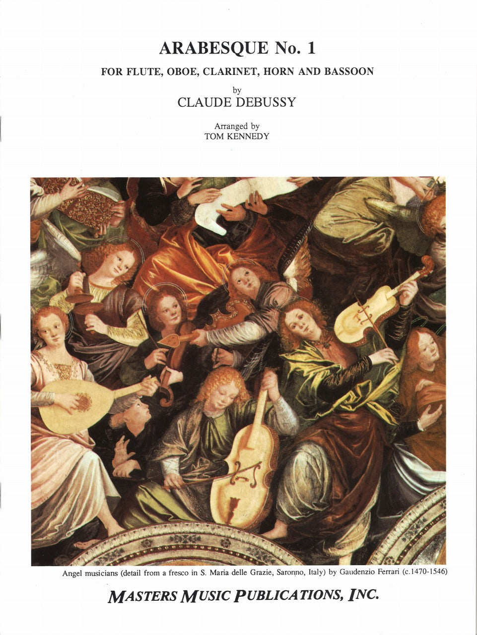Debussy, Arabesque No.1 (Wind Quintet) (Masters Music)
