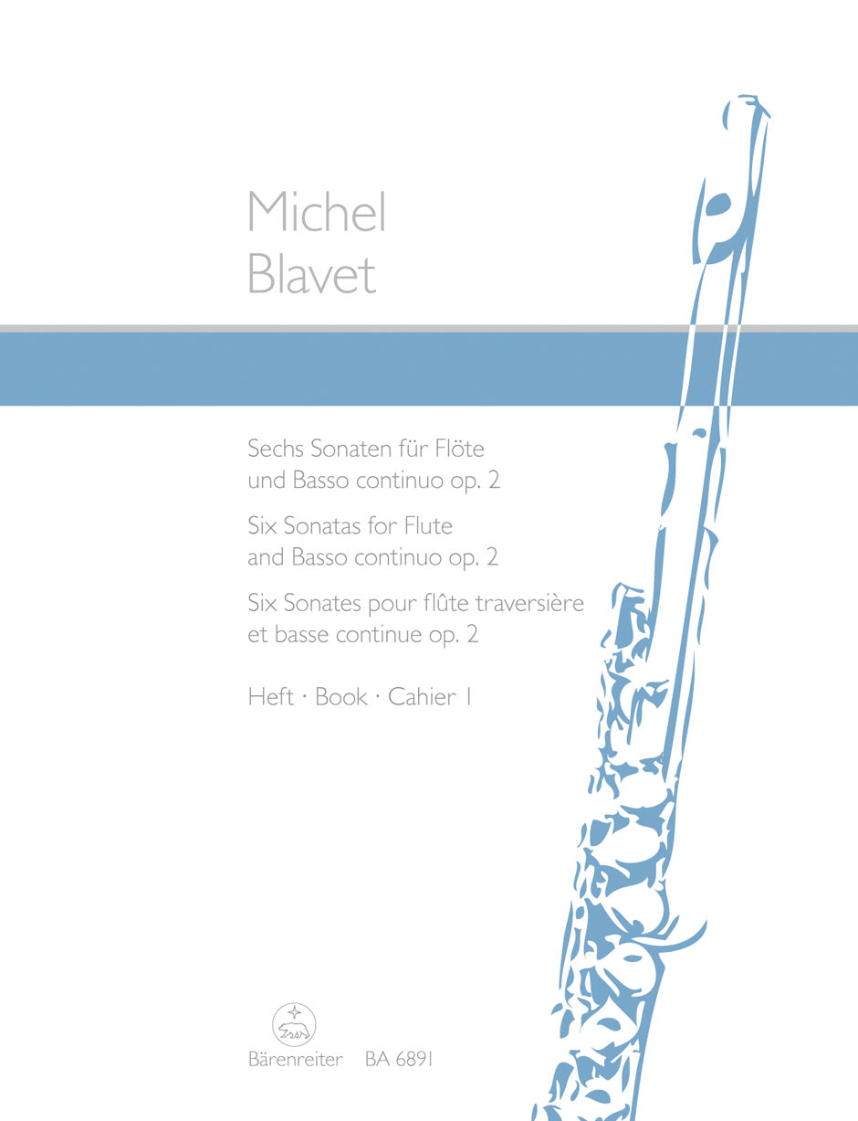 Blavet, Sonaten op. 2/1-3: G/d/e (Barenreiter)